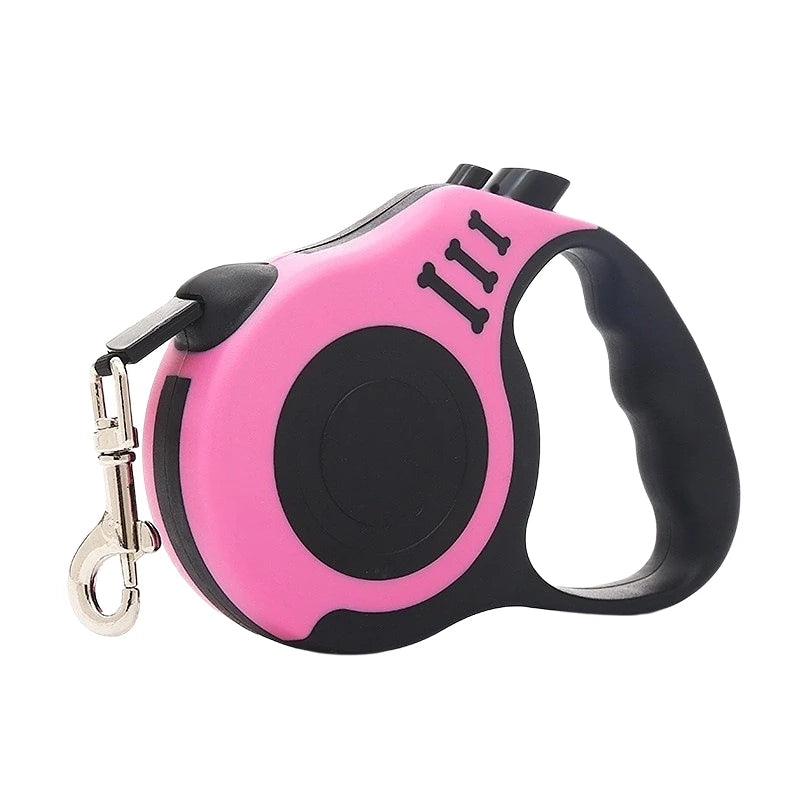 3 /5 M Dog Leash for Small Dogs Cat Automatic Retractable Durable Nylon Lead Puppy Outdoor Travel Walking Hiking Traction Rope
