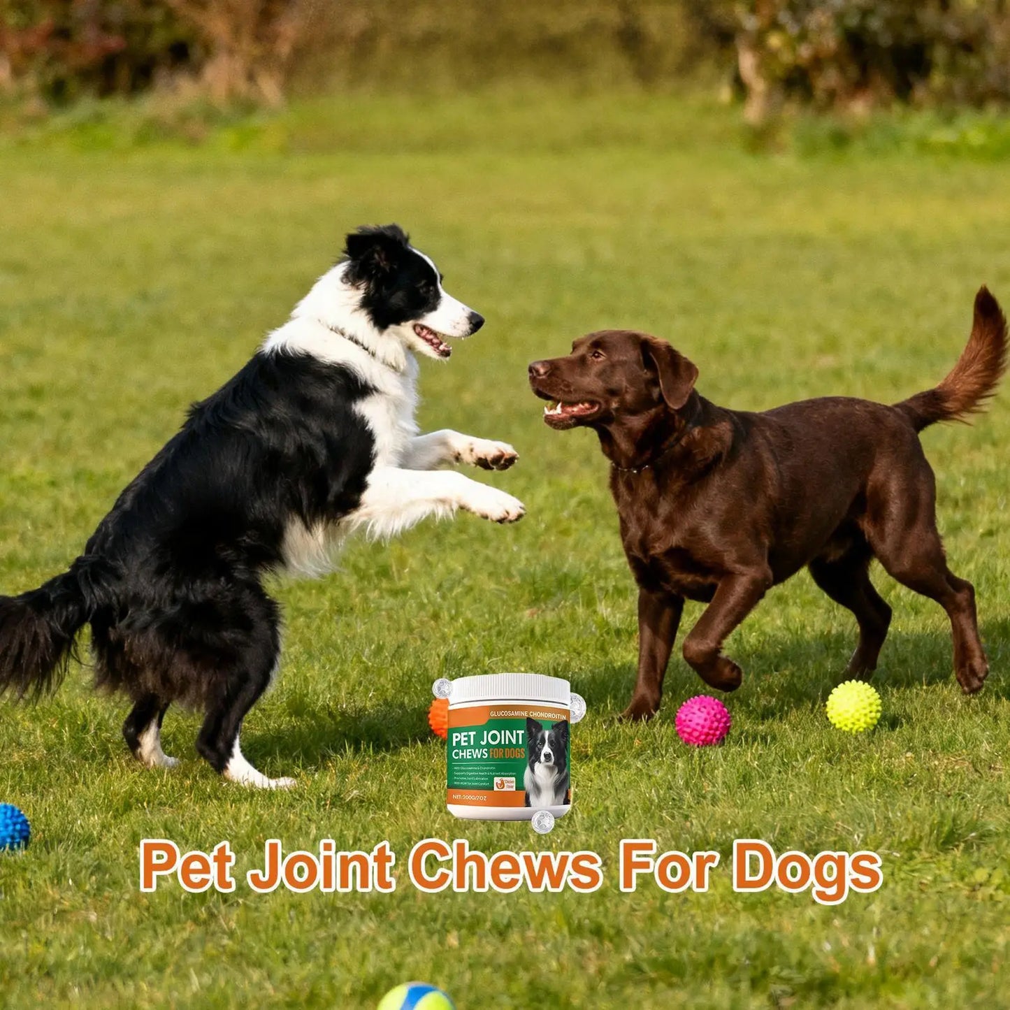 Joint Supplement For Dogs Chewable Pill 100-piece Dog Hip & Joint Care For Home Travel Daily Care Digestive Absorption Pet