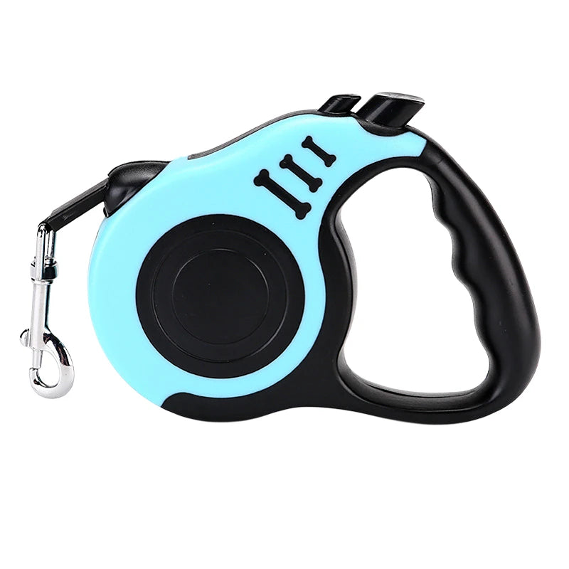 3 /5 M Dog Leash for Small Dogs Cat Automatic Retractable Durable Nylon Lead Puppy Outdoor Travel Walking Hiking Traction Rope