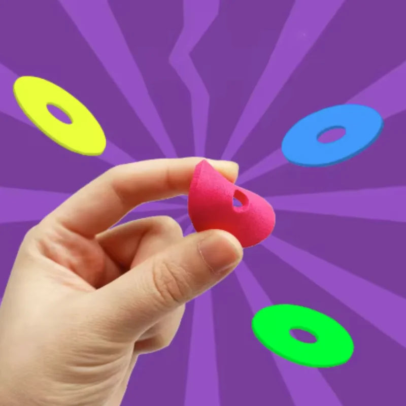Funny Cat Toys Creative Turnip Gun with Reusable Foam Flying Disc Pet Hunting Interactive Toy Dog Cat Pet Supplies