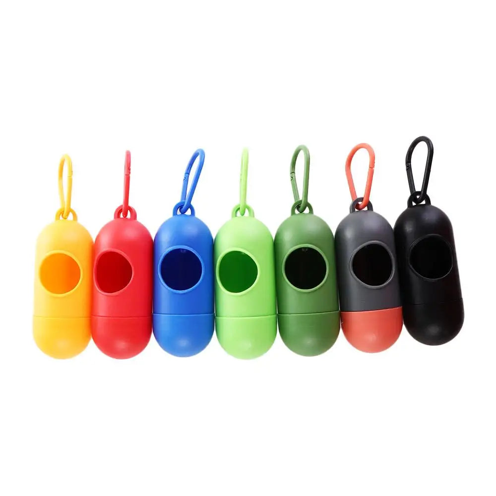 Puppy for Walking Travel Cat Litter Bag Trash Sack Case Carrier Dog Poop Bags Dispenser Pet Waste Bag Holder Garbage Storag Box