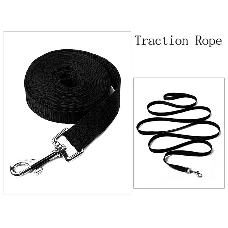 1.5 1.8 3 6 10 15 20 30 50M Solid Dog Leash For Large Dogs Pet Puppy Walking Training Lead Rope Big Dog Nylon Rope Long Leashes