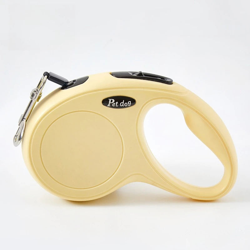 3M/5M Retractable Dog Leash Anti-Burst Dogs Lead for Outdoor Walking One Click Brake Pets Traction Rope for Small Medium Dogs