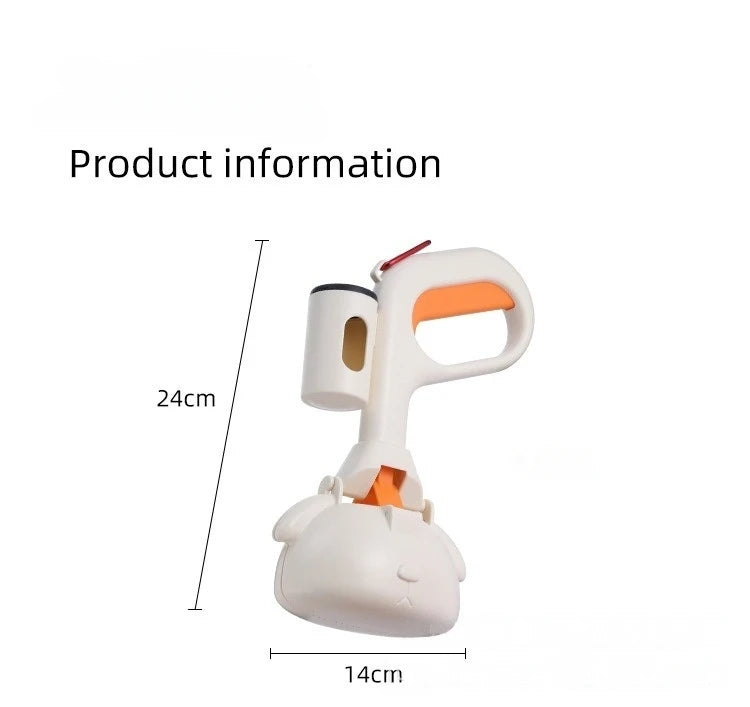 Portable Pet Poop Picker Dog Pooper Scooper Outdoor Walking Poop Shovel Waste Pick Picker Scoop Collect Puppy Cleaning Supplies