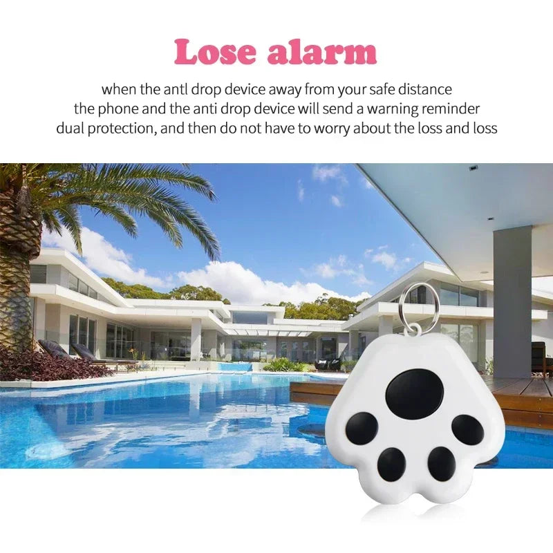 Dog Paw Mini GPS Tracker Cat Dogs Children Elderly Anti Lost Device Intelligent Tracking Locator Pet Collar Accessories Supplies