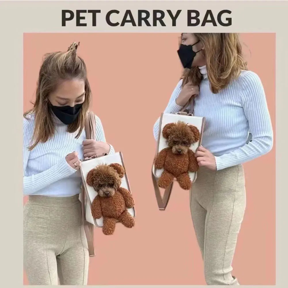 Pet Carrier Tote Bag Portable Soft Pet Tote Bag Breathable & Comfortable Lightweight Personalized For Small Medium Cats Dogs