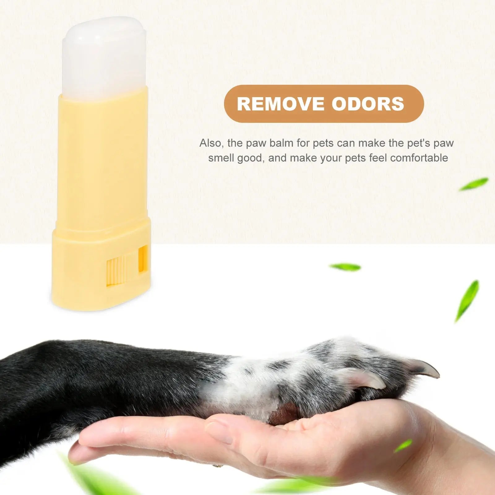 1pcs Paw Balm Dog Cream Beeswax Moisturizer Feet Softener Cats Small Pets Household Supplies Cat Health Products Happy Tails Pet Shop Store