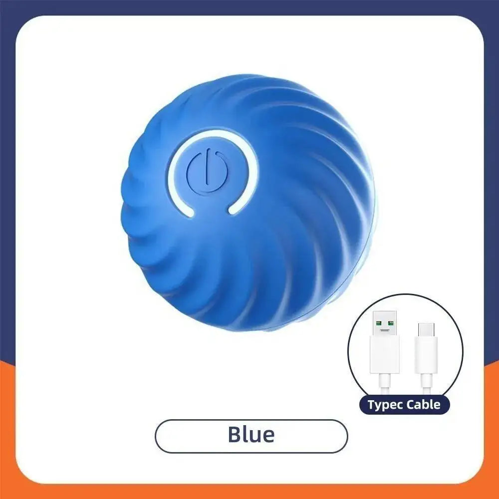 Smart Dog Toy Ball Electronic Interactive Pet Toy Moving Ball USB Automatic Moving Jumping Bouncing Happy Tails Pet Shop Store