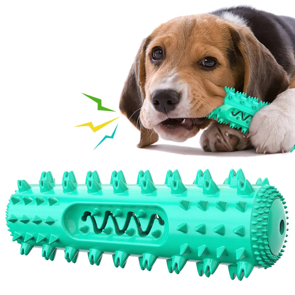 Dog Molar Toothbrush Toys Chew Cleaning Teeth Elasticity Soft Puppy Dental Care Extra-tough Pet Cleaning Toy Supplies Dog toys Happy Tails Pet Shop Store