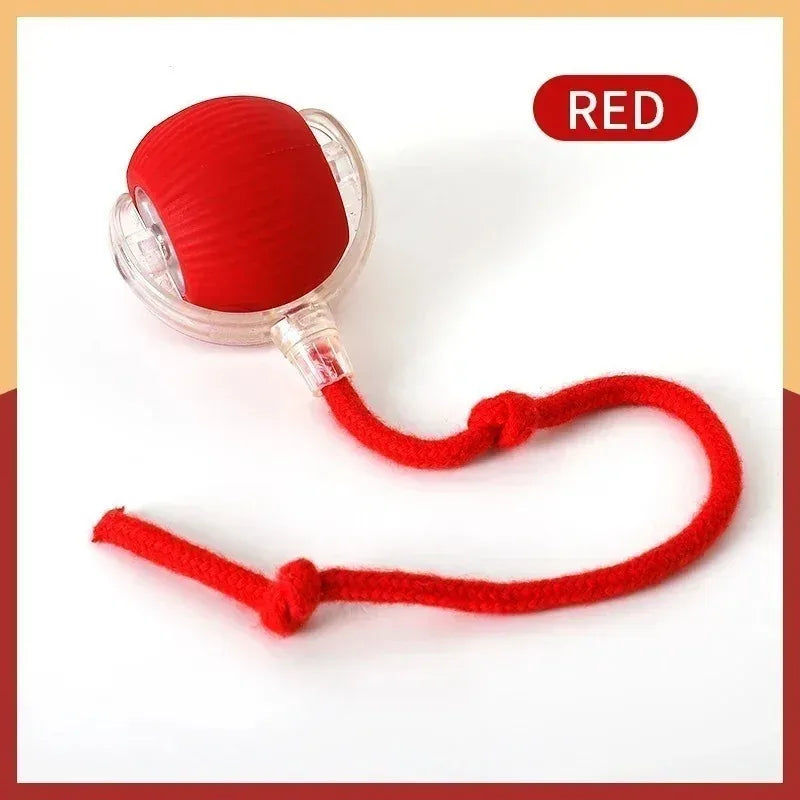 Smart Dog Toy Ball Electronic Interactive Pet Toy Moving Ball USB Automatic Moving Jumping Bouncing Happy Tails Pet Shop Store