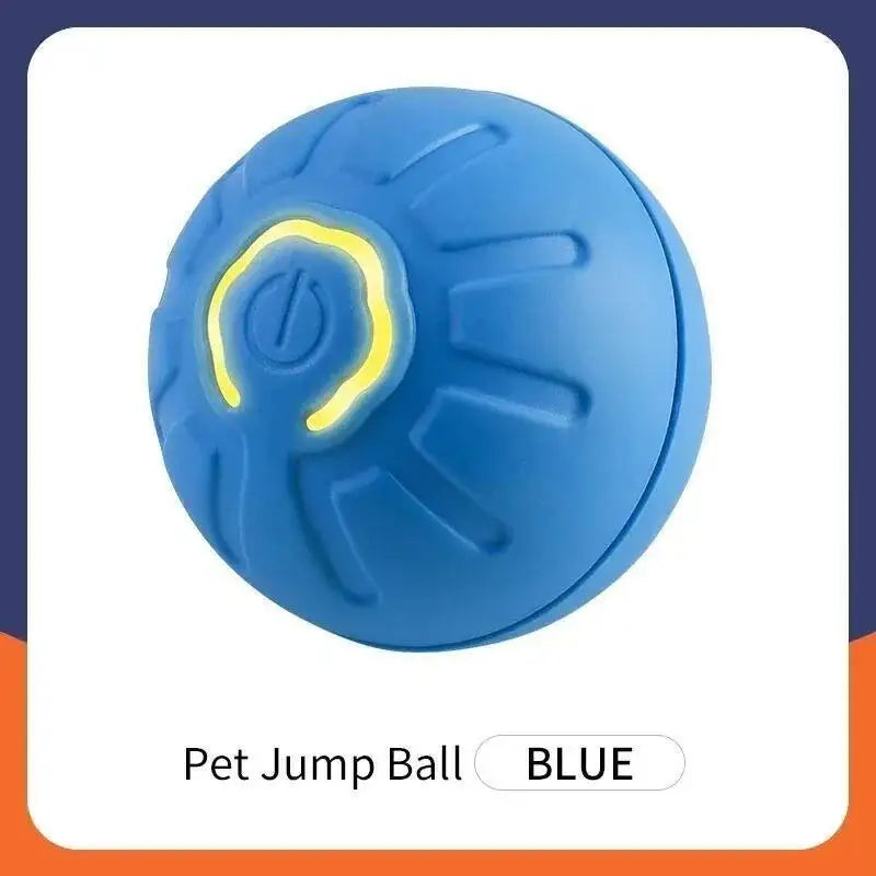 Smart Dog Toy Ball Electronic Interactive Pet Toy Moving Ball USB Automatic Moving Jumping Bouncing Happy Tails Pet Shop Store