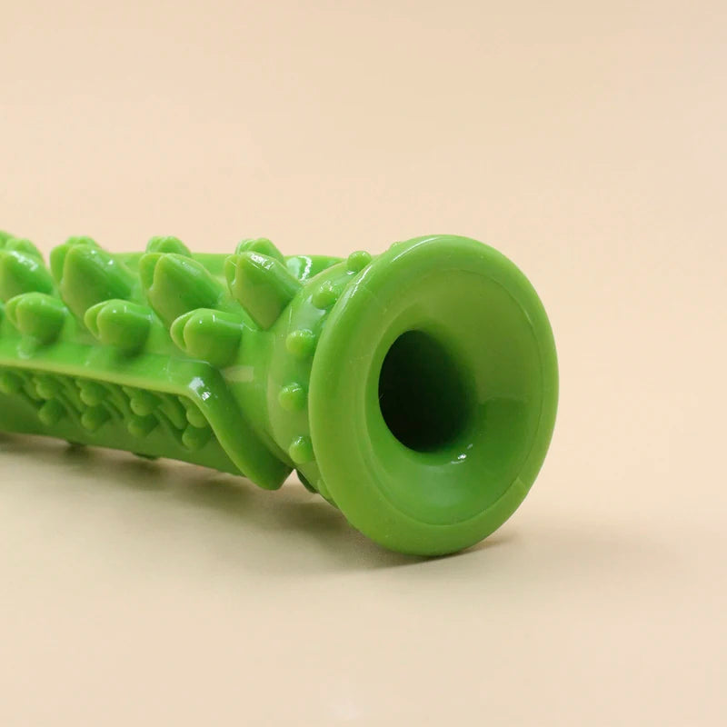 Cepillo de Dientes para Perros, Juguete Masticable, Palo de Goma Suave, Juguetes Interactivos Molares para Perros Pequeños, Juguete Duradero para Masticar y Dispensar Comida
