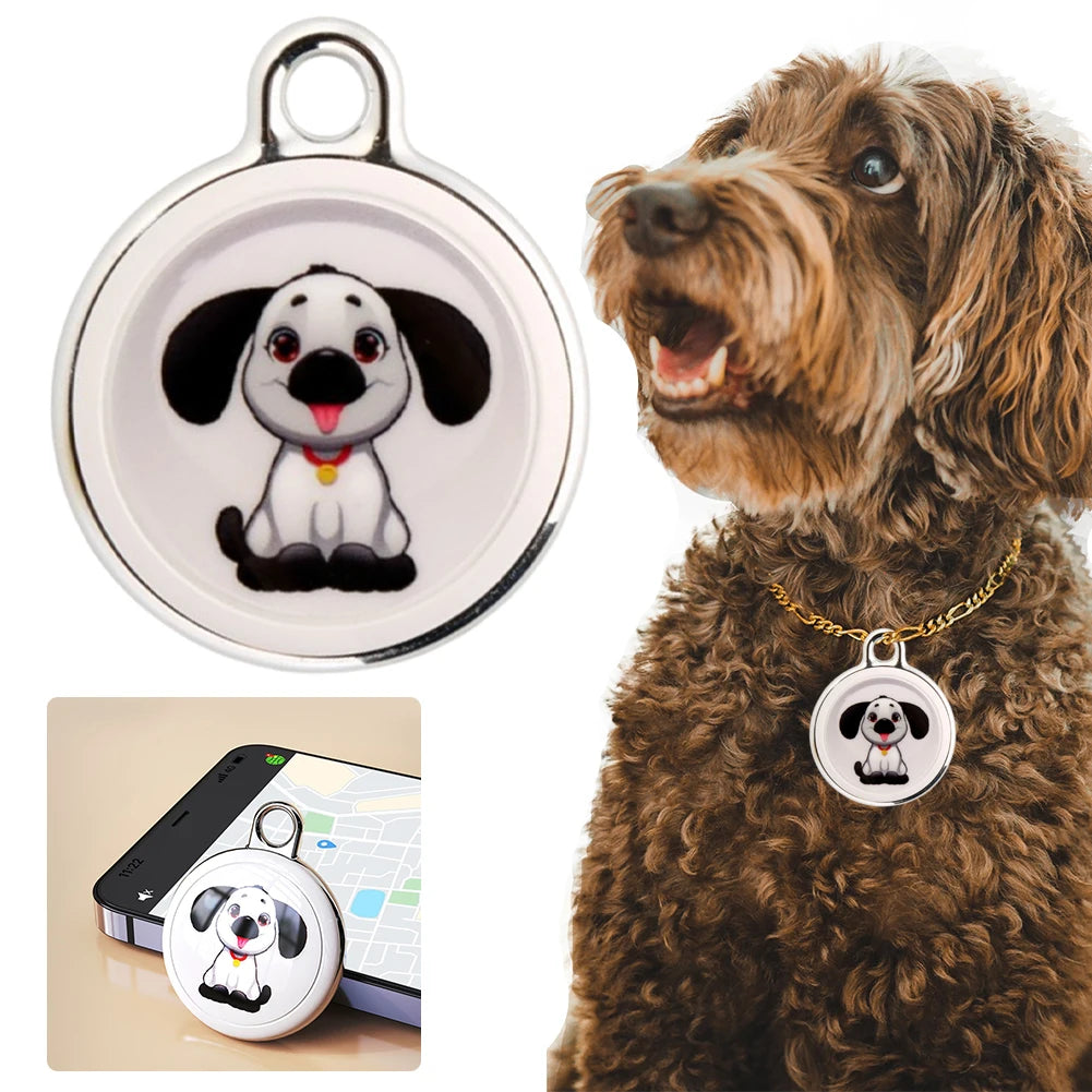 Pet Anti-Lost GPS Tracker Bluetooth-compatible Anti-Lost GPS Tracker Locator Finder Waterproof GPS Tracking Device for Dogs Cats