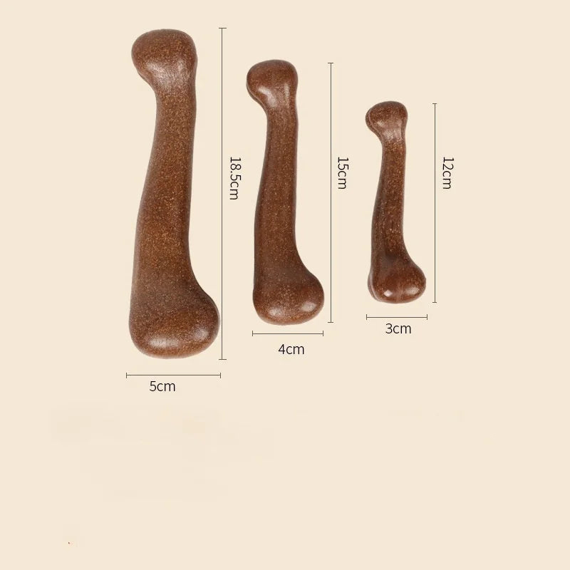 Dog Bone Chew Toy Durable Teeth Cleaning Toy, Interactive Play Training Pet Toy for Dogs Puppies Dental Health & Teeth Care Happy Tails Pet Shop Store