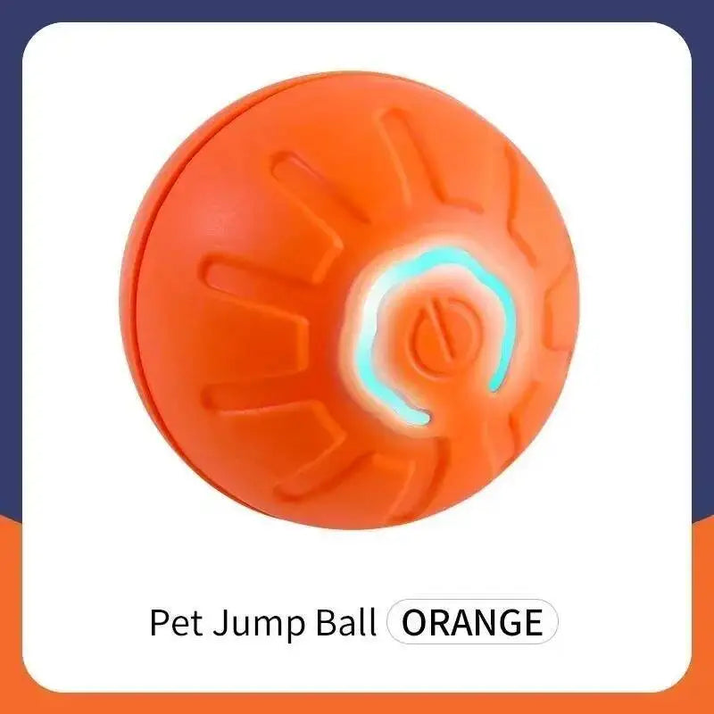 Smart Dog Toy Ball Electronic Interactive Pet Toy Moving Ball USB Automatic Moving Jumping Bouncing Happy Tails Pet Shop Store