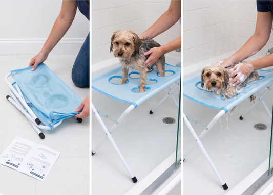 New Pet Fixed Anti-scratch Bite Split Beauty Hammock Small Dog Cat Nail Clipping Bath Table Beauty Table